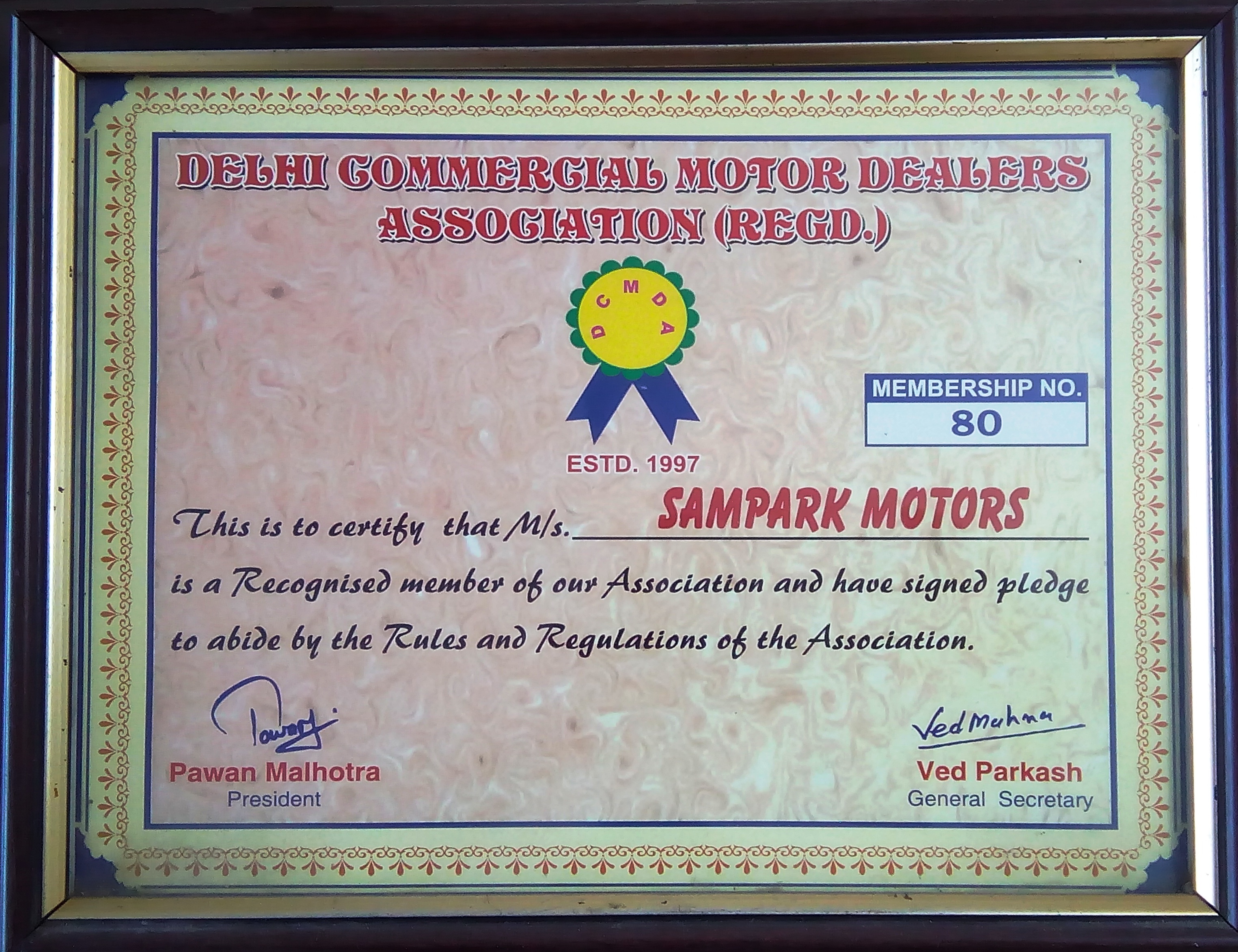 Sampark Motors in Delhi